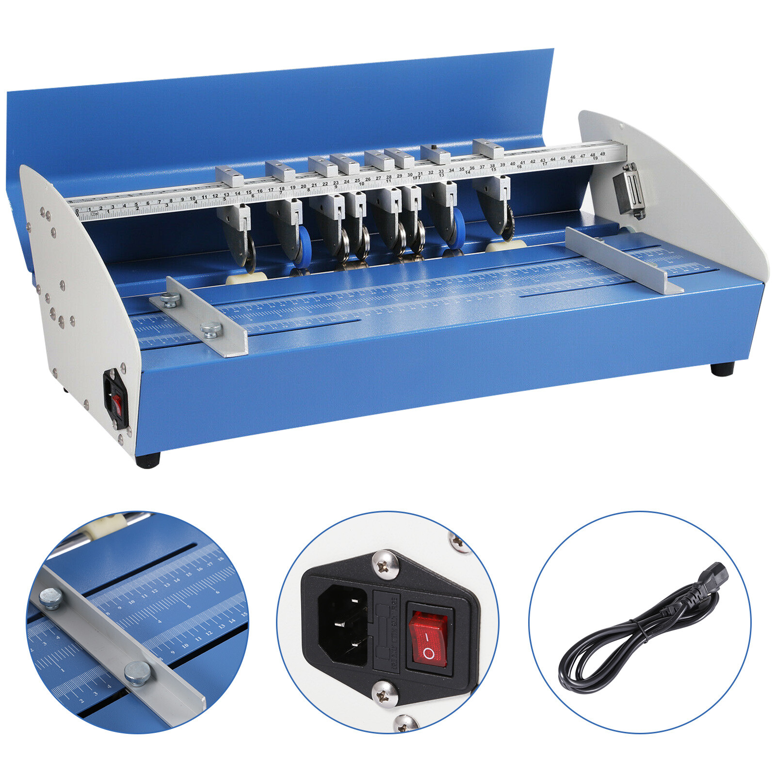 20.5″ (520mm) Electric 3-in-1 Scorer Perforator Paper Creasing Machine