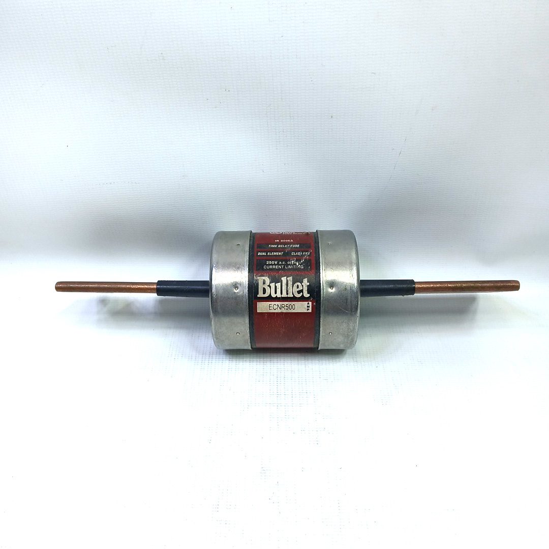 BULLET ECNR500 U 500A 250V Class RK5 Time Delay, Current Limiting Dual Element