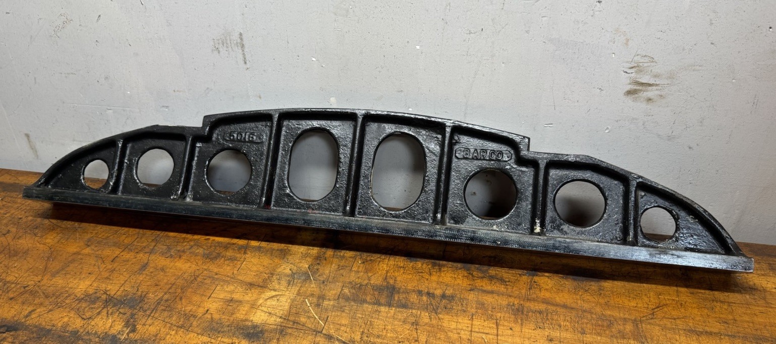 36” BARCO PRECISION CAST IRON CAMEL BACK STRAIGHT EDGE 5016 Scraped ￼