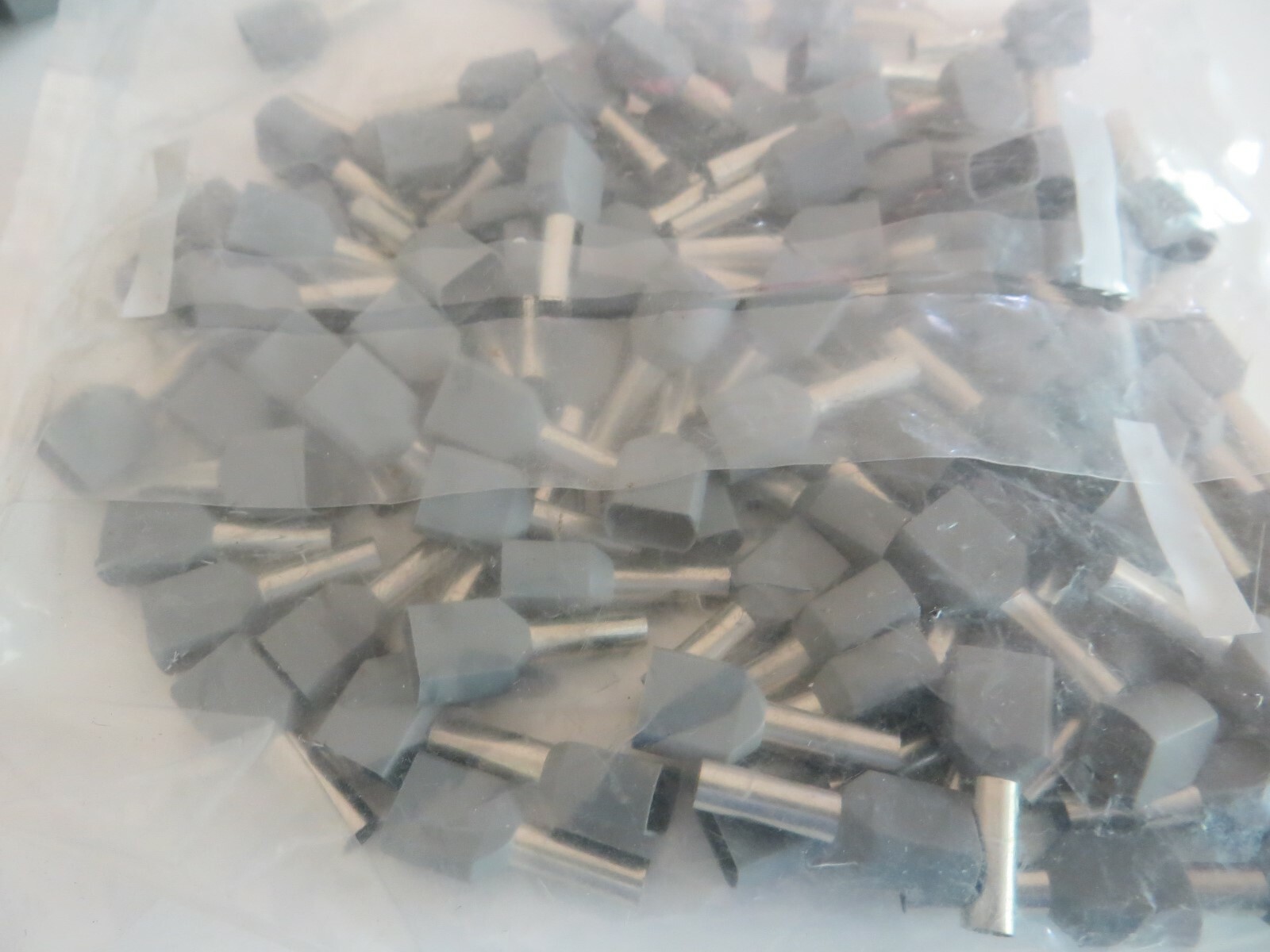 100 PACK PANDUIT – FTD81-12-C TERMINAL WIRE FERRULE 12AWG GREY