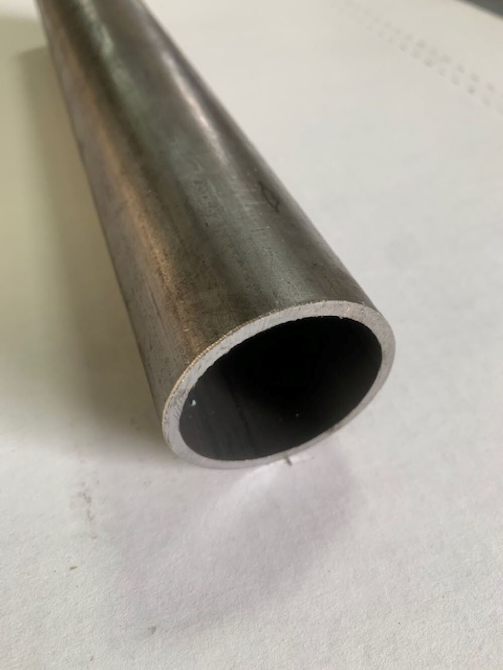 2.5″ OD x 3/16″ Wall DOM Seamless Round Tube x 30″ Long, Mild Steel Tubing