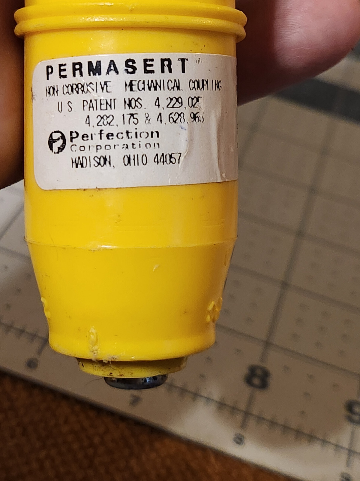 Chevron Perfection PERMASERT Tee Coupling PE2406, 1/2in CTS, .090 Wall, 5/8in OD