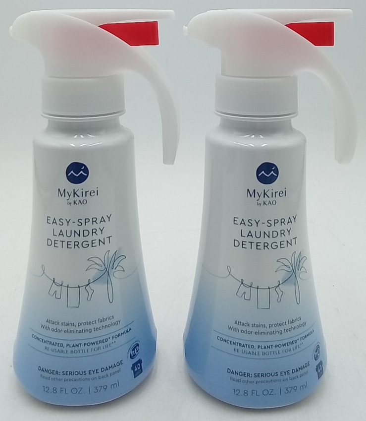 2 Pack MyKirei KAO Plant-Based Concentrated Laundry Detergent