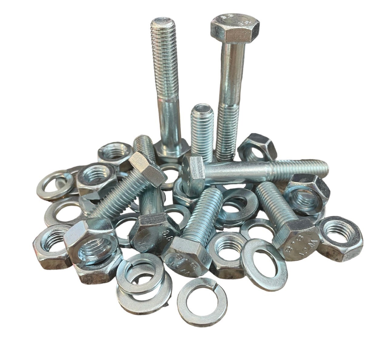 1,260 piece Metric Class 8.8 Nut Bolt & Washer Assortment (Fasteners Only)
