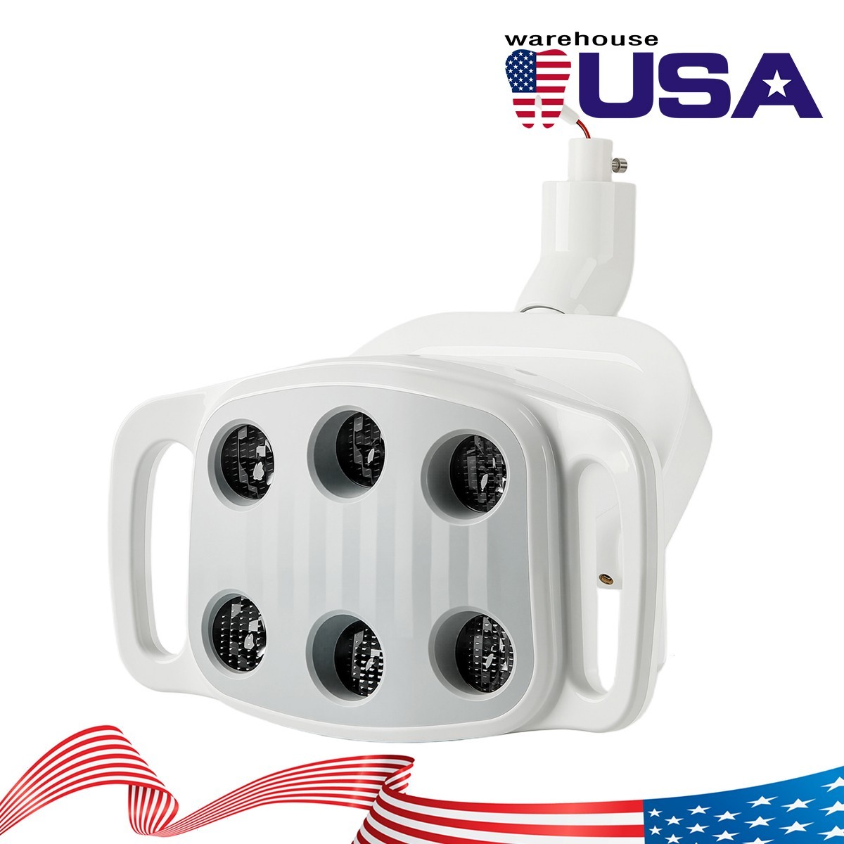 US Dental 6 LED White Light Operating Lamp Induction For Dental Unit Chair