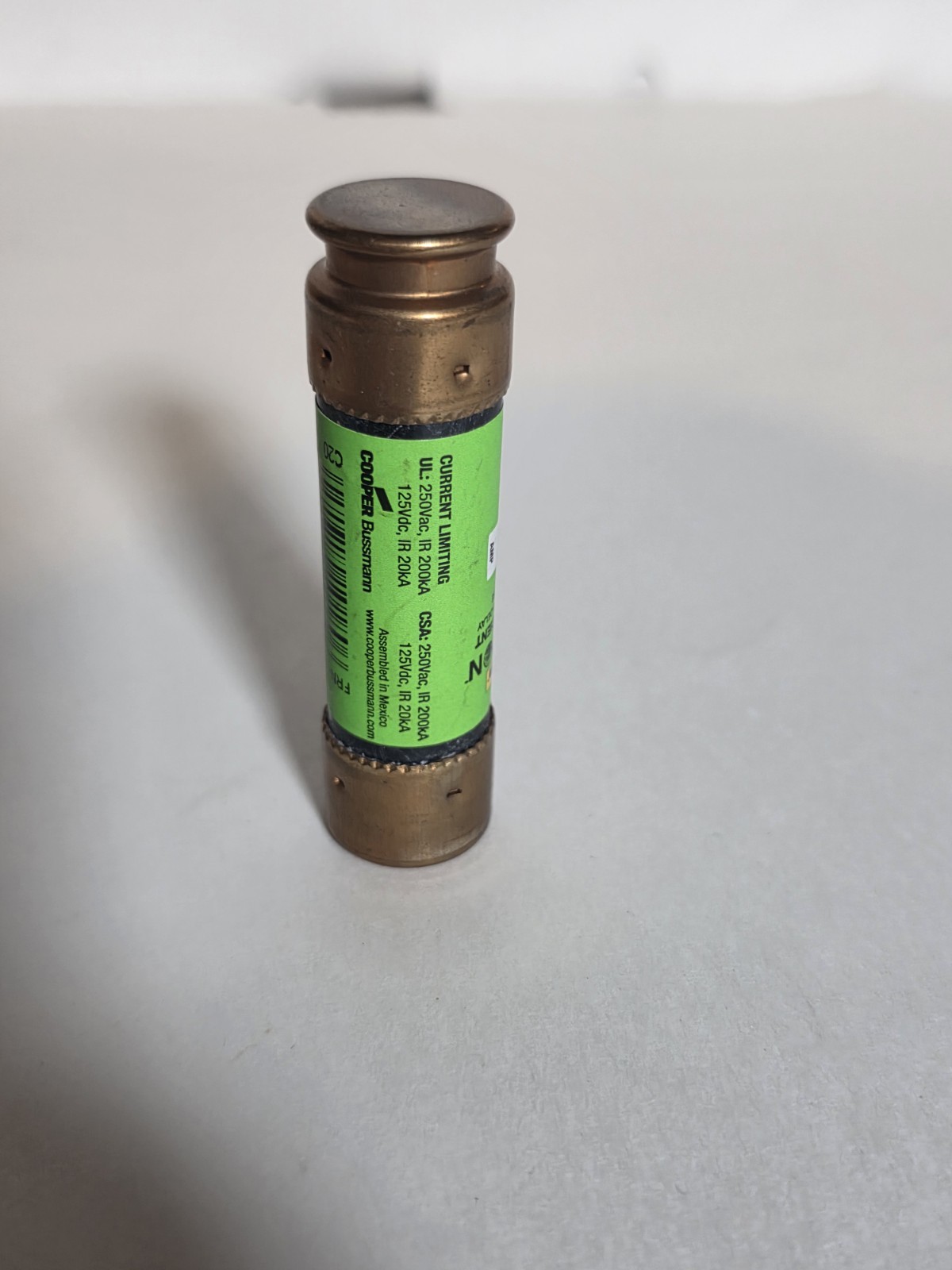 Bussmann Fusetron FRN-R-60 Fuse 60 Amp 250V Class RK5 Dual-Element Time-Delay
