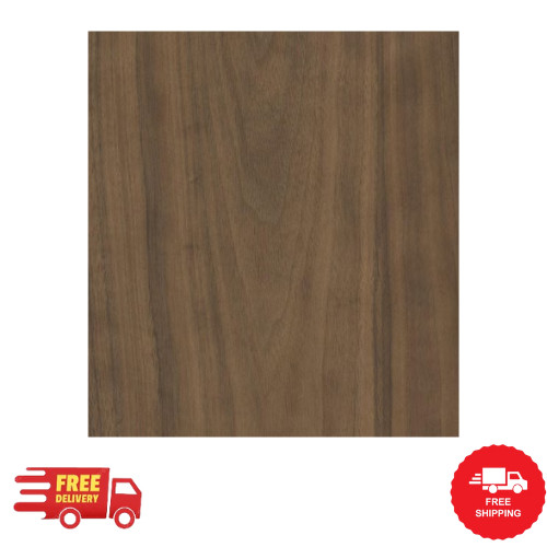 24 In. X 96 In. Walnut Real Wood Veneer with 10 Mil Paperback