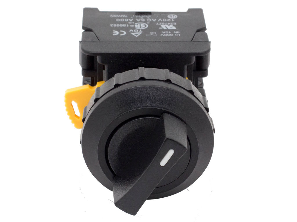 CS-302 ATI 30mm Selector Switch Maintained 1NO 1NC 2 Positions