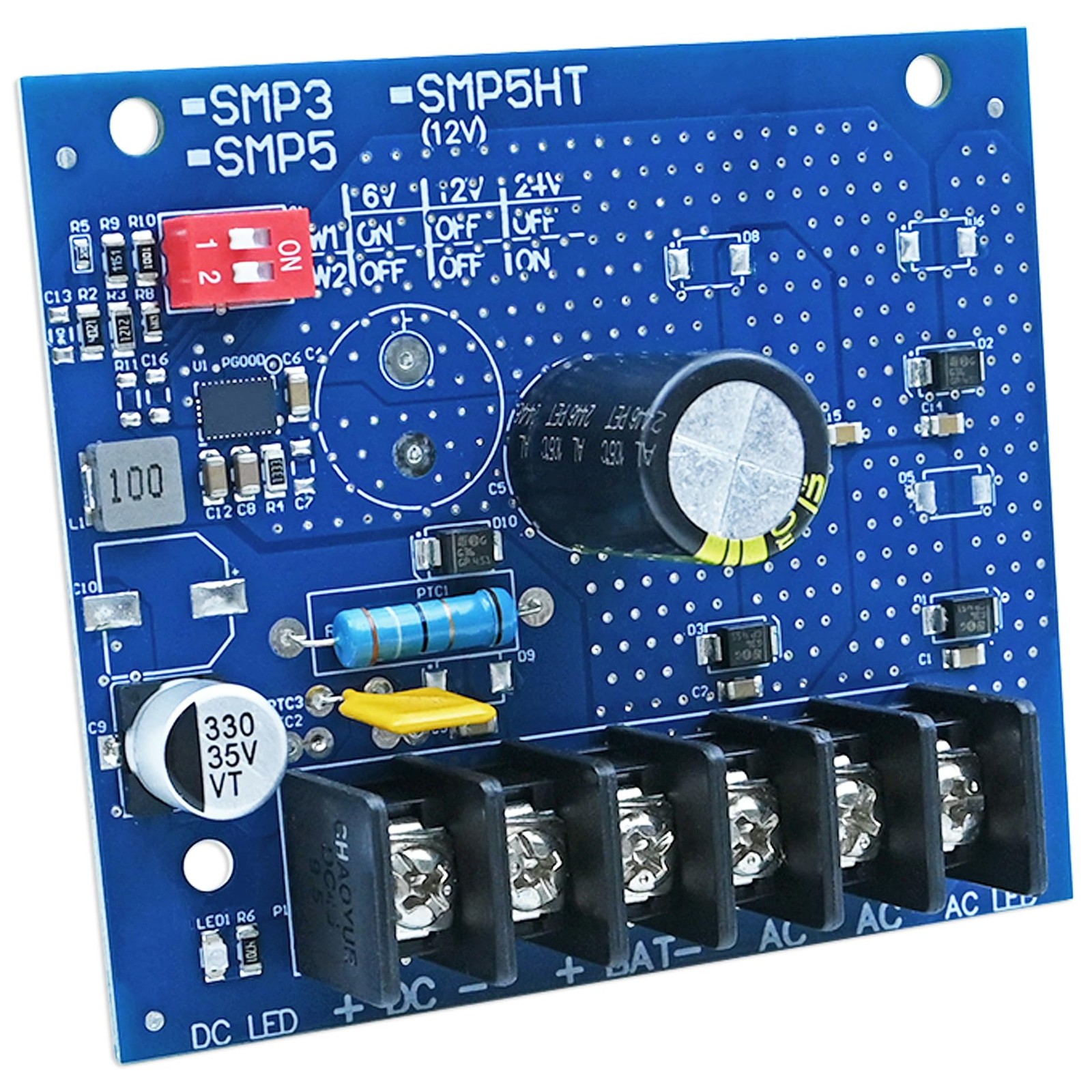 SMP3 Power Supply Charger, with Altronix SMP3 6 12 OR 24VDC @ 2.5 AMP, A Powe…