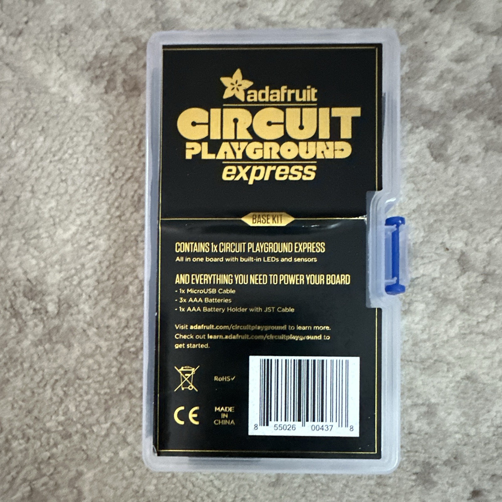Adafruit Circuit Playground Express Base Kit ARM Development Board LED USB