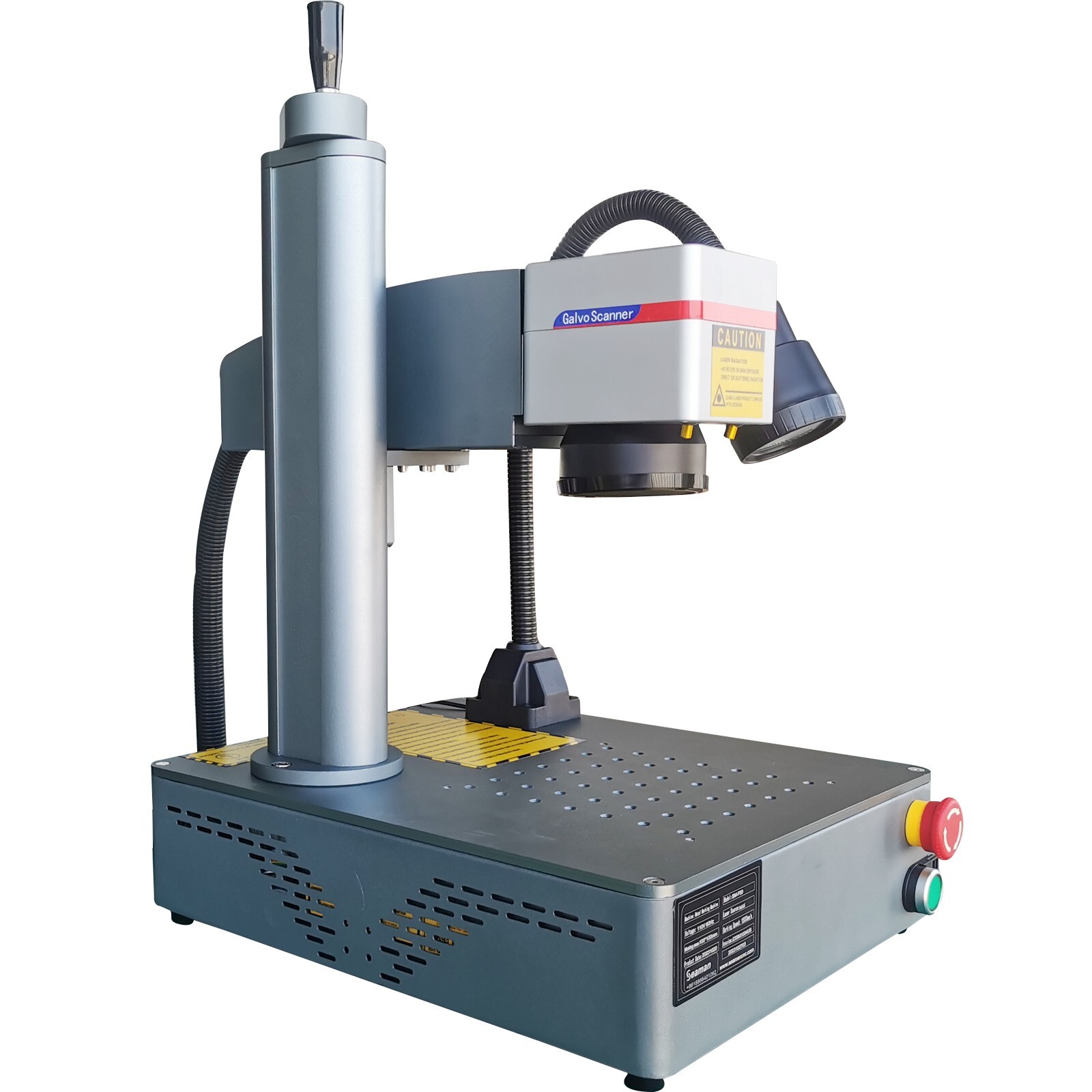 US SHIP MAX 50W Fiber Laser Metal Mark Engraver Machine Laser Engraver Ezcad 2