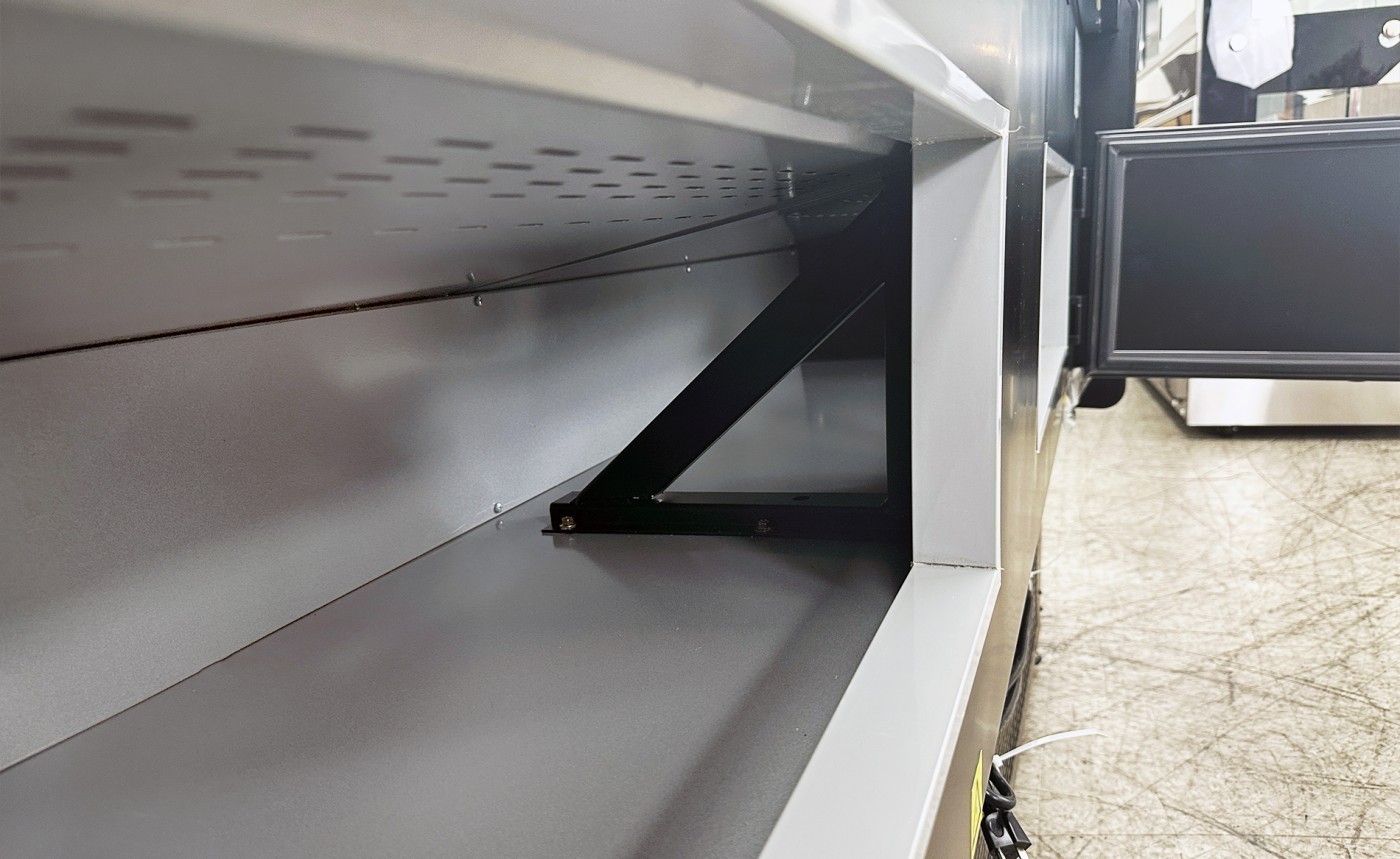 NEW 72″ Butcher Deli Meat Seafood Refrigerator Display Fridge Service Case NSF