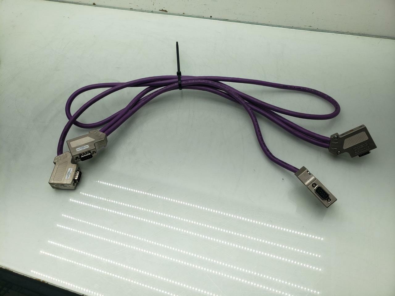 Siemens Profibus Link Cable 6XV1-830-0EH10 w/ 4 Phoenix Contact 2708232 SC2