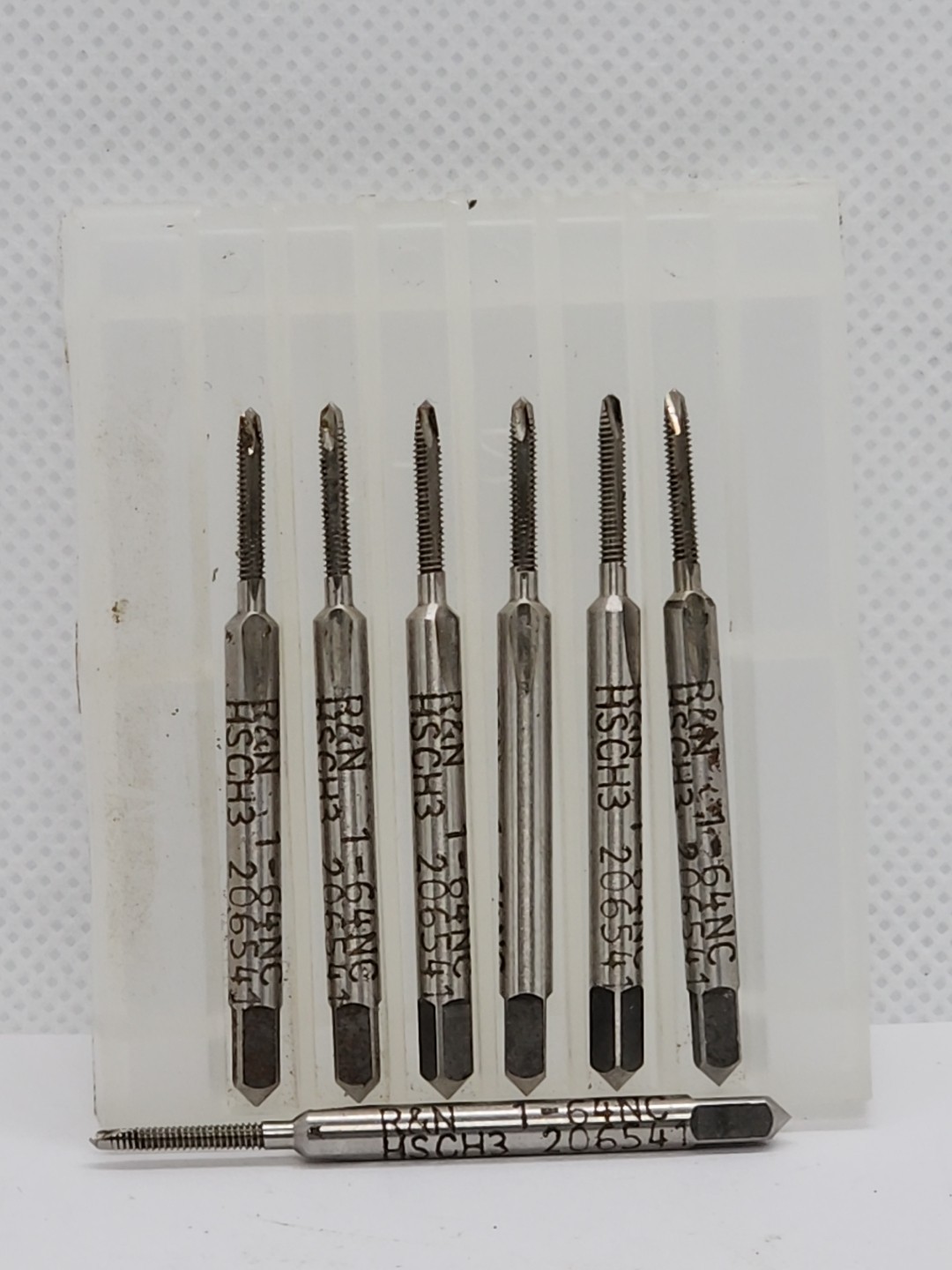 Lot of 6 – R &N 1-64NC HSCH3 SP-PT PLUG Thread Cutting Tap [GB4]