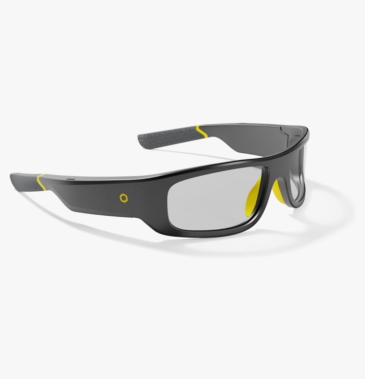 Lucyd Armor Smart Safety Glasses Bluetooth Audio Polarized LCD008-20 ANSI Z87.1