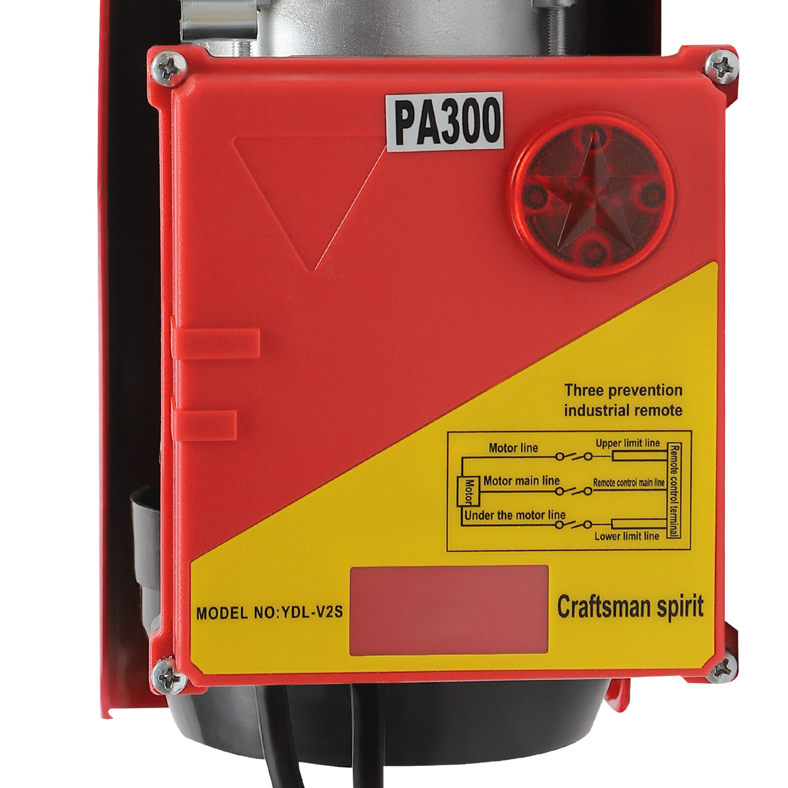 2-In-1 Electric Hoist Warehouses Single/Double Slings 660lbs Electric Lift Winch