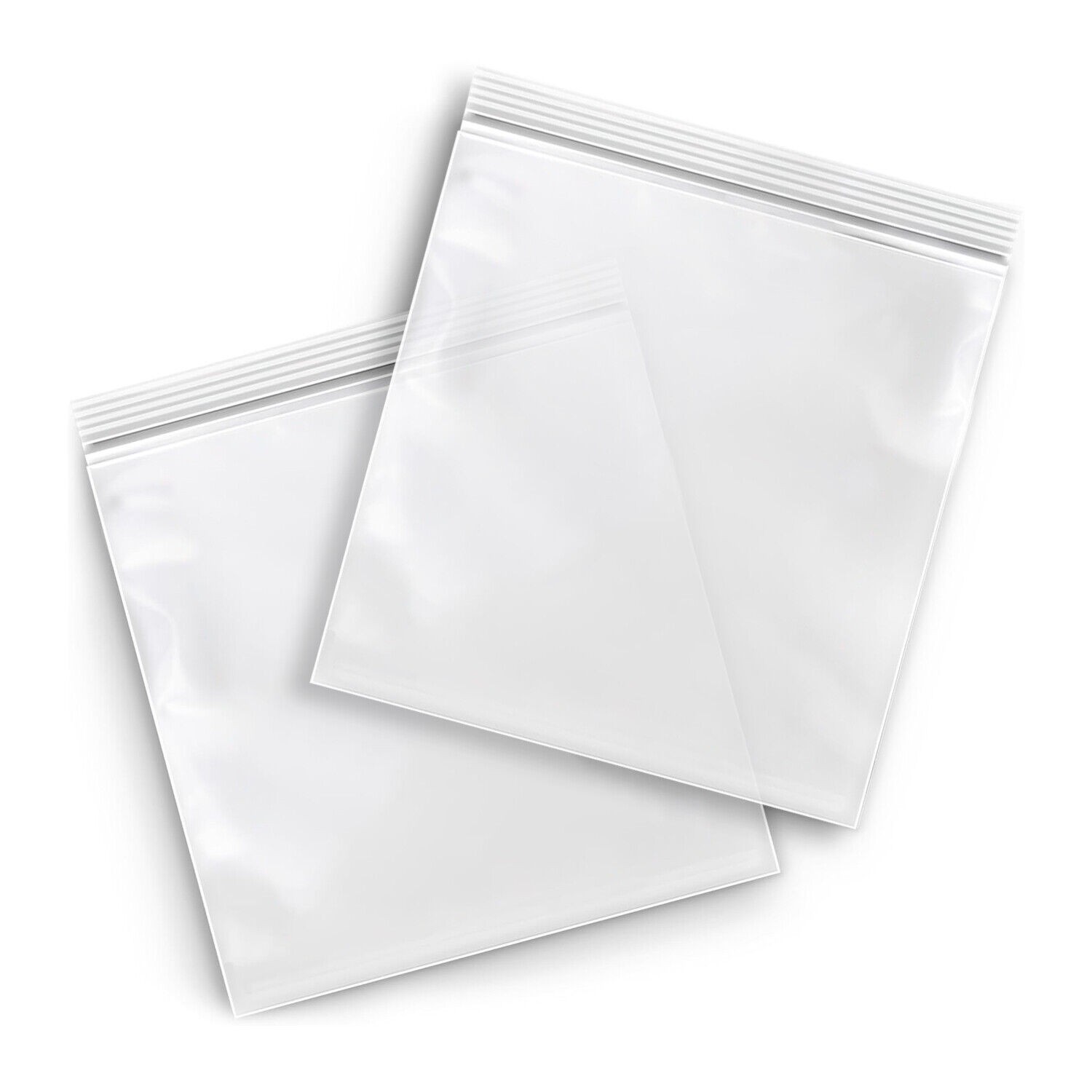 1000 5″ x 7″ Clear Reclosable Zip Seal Bags Plastic 2 Mil Lock Jewelry Zipper