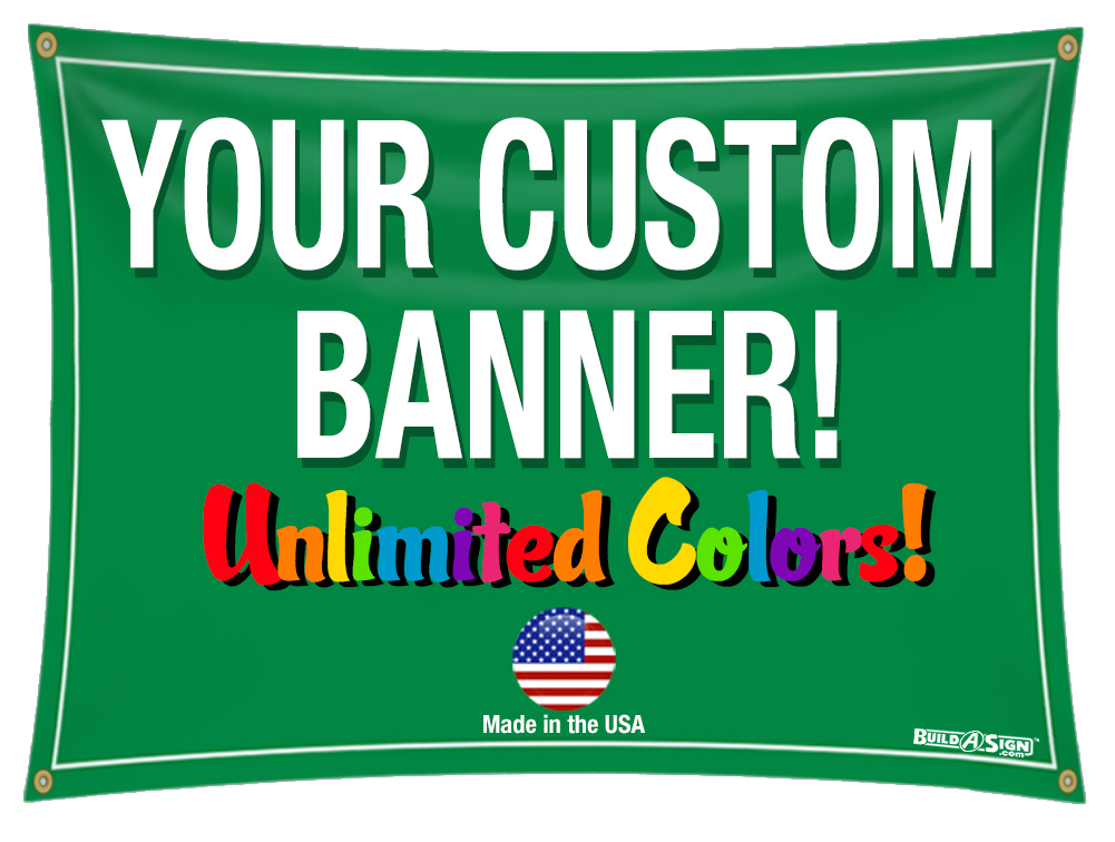 4’x 4′ Full Color Custom Banner High Quality Vinyl 4×4
