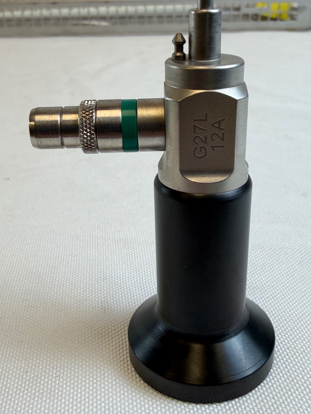 ACMI G27L-12A Hysteroscope 2.7mm x 12° x 32cm w/ Adapter Light Cord & Case OBGYN