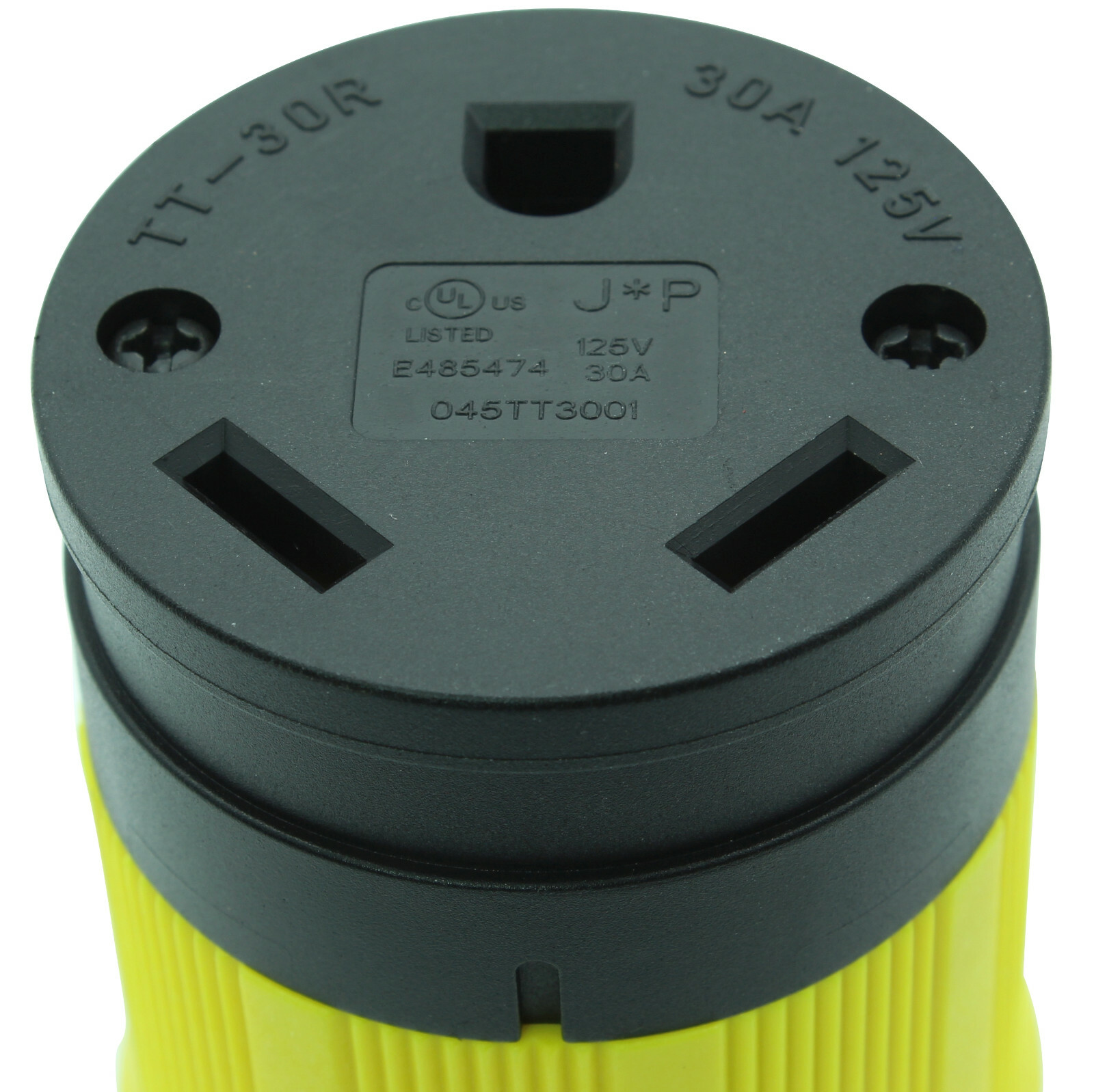 RV Camper Cord Adapter 15A Male to 30A Female 24inch Power Connector 110V 120V