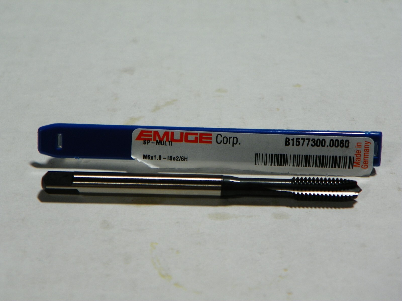 EMUGE M6 x 1.0 Spiral Point MULTI-TAP 6H High Performance Germany B15773000060