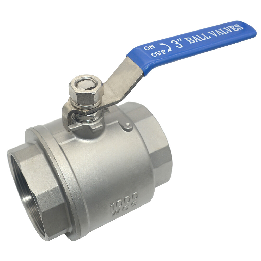 US stock 3″ 3 in NPT Threaded Full Port Ball Valve Stainless Steel SS 316