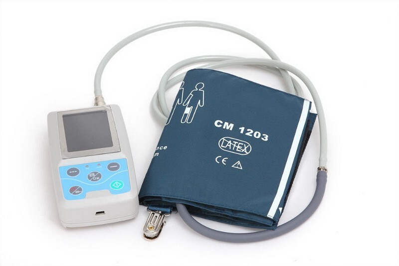 24-Hour ABPM50 Dynamic Blood Pressure & ECG Monitor with Software & Adult Cuff