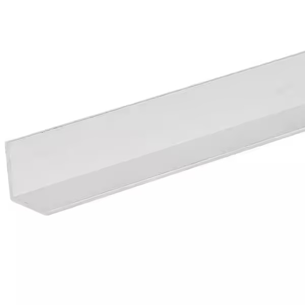 3/4 in. x 3 ft. – 1/16 in. Thick Aluminum Angle