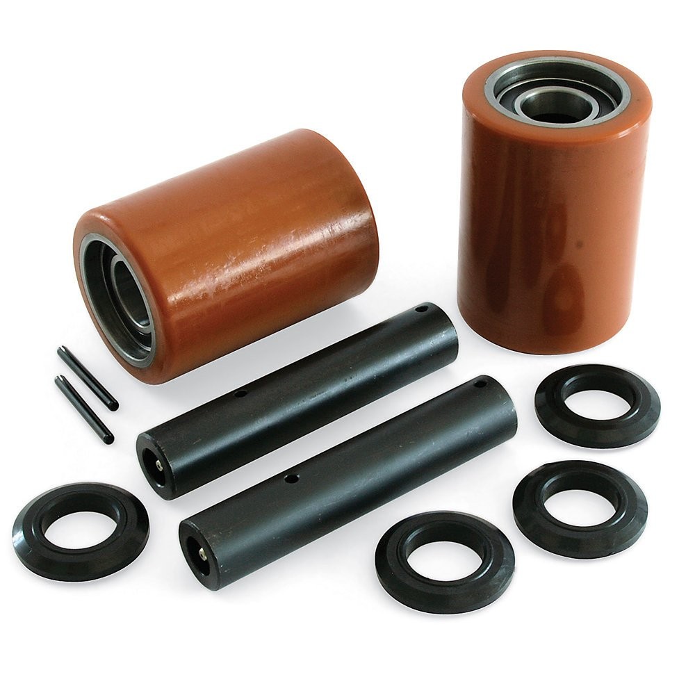 Electric Lift Truck Load Wheel Kit – For Yale Model Mpb 3.25 inches, Silver