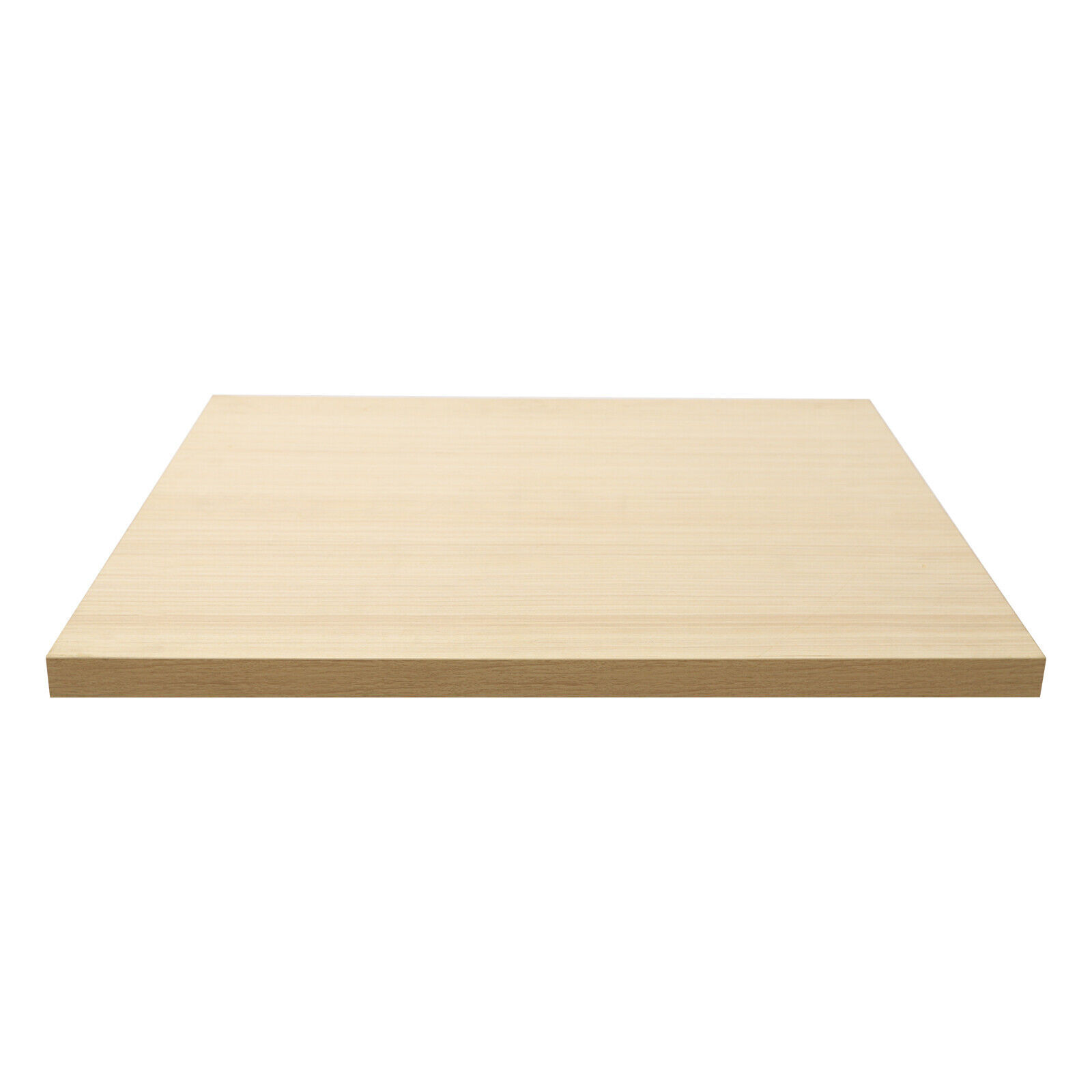 Plywood Rectangular Tabletop 75 × 60 × 3.5 cm Wood Color 35mm