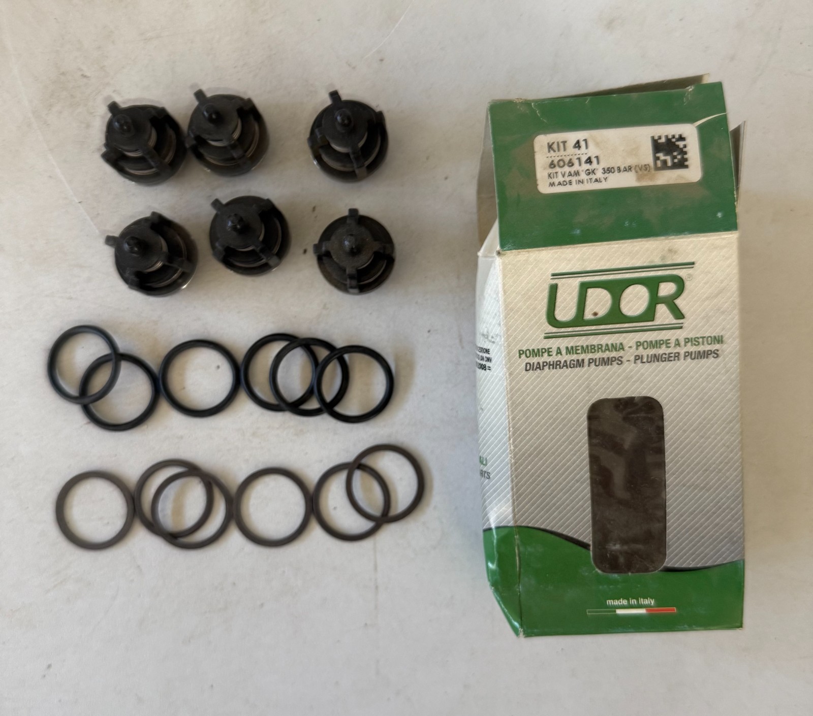UDOR 606141 Kit 41 GK 350 Bar VS Valve Repair Kit Genuine OEM Made in Italy