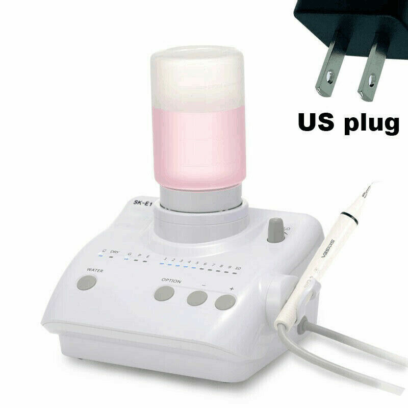 For Cavitron Dental Ultrasonic Scaler fit EMS +Handpiece+ 5*Tips+ 2 Bottles SAZ