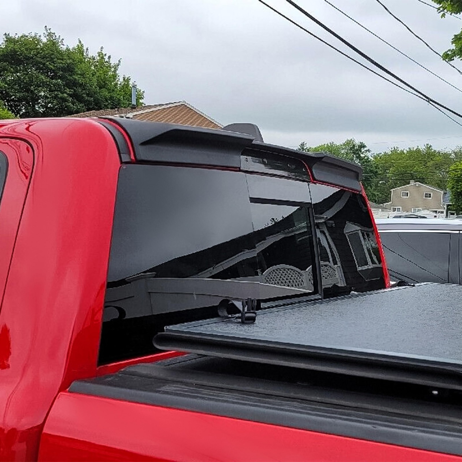 Rear Roof Spoiler For 2019-2024 Dodge RAM 1500 Crew Cab Pickup Top Truck