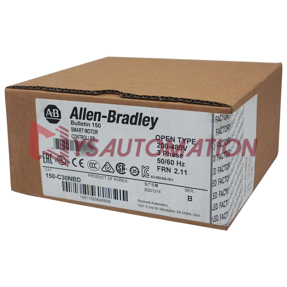 Factory Sealed OEM A-B 150-C30NBD SMC-3 30A Smart Motor Controller