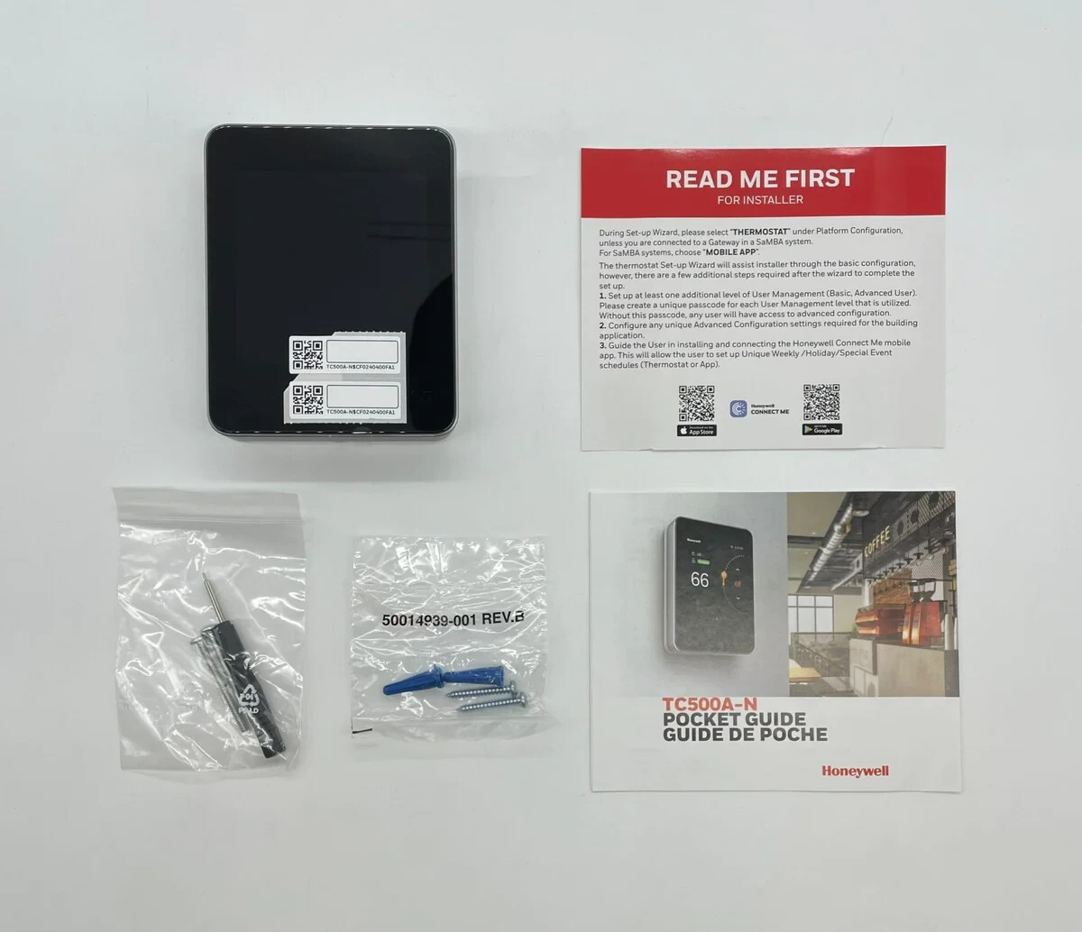 Honeywell TC500A-N Touchscreen Wireless Thermostat – Same Day Shipping (SEALED)