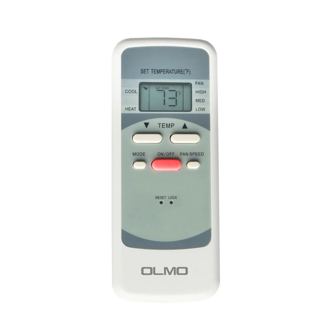 OLMO 9,000 BTU Smart PTAC AC w/ Heat Strip 230V PTHP Heating & Cooling W/ Remote