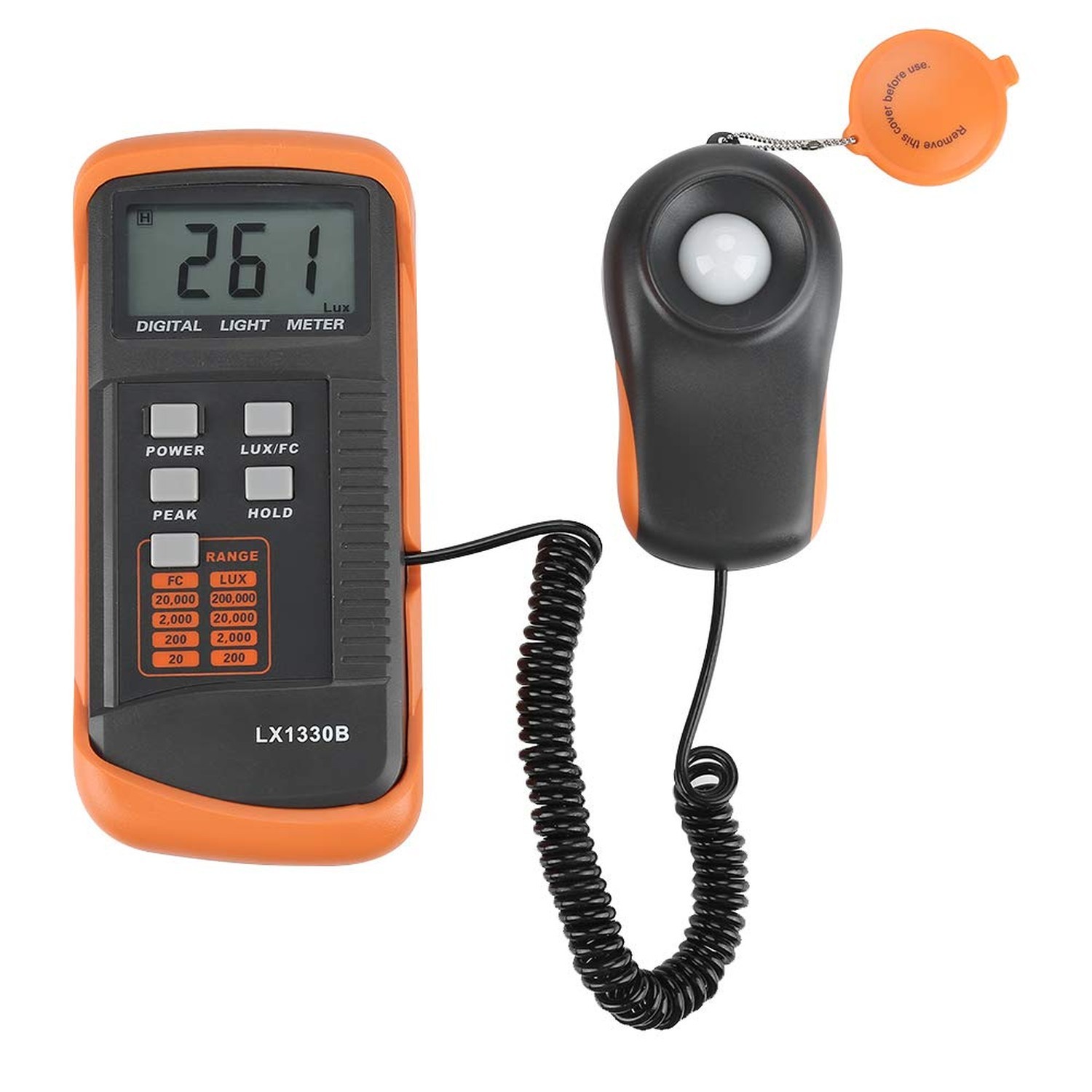 Walfront Light Meter for Plants Lux Meter Meter 0-200,000 Digital Luxmeter LX…
