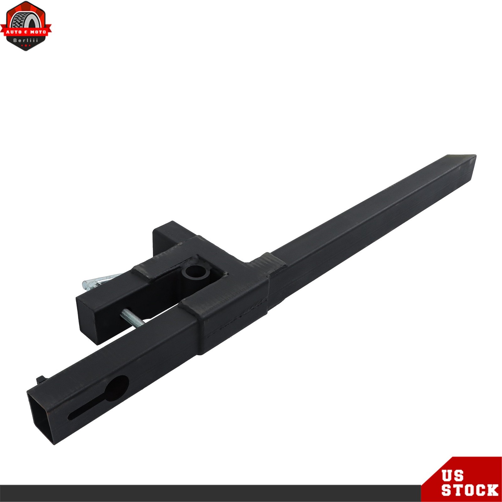 2000lbs Tractor 43″ Heavy Duty Quick Attach Bucket Fork Clamp on Pallet Forks