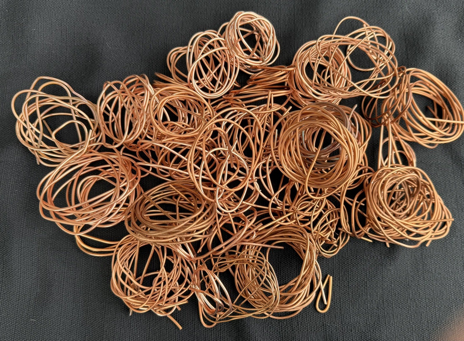 3 Pounds Bare Bright Scrap Copper Wire. Crafts Jewelry Melt
