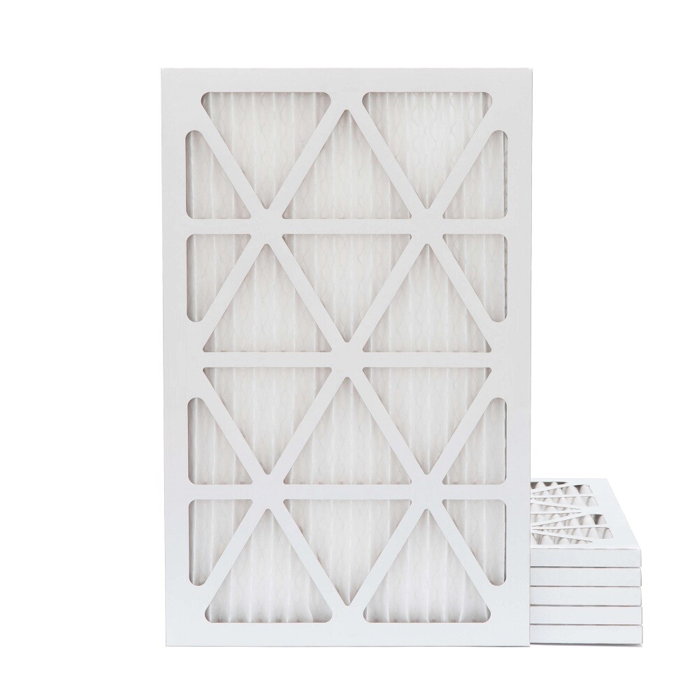 12x20x1 MERV 13 Pleated AC Furnace Air Filters. 6 Pack