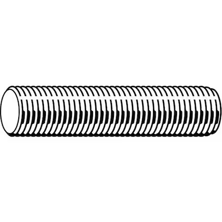 Fully Threaded Rod, 5/16″-18, 6 Ft, Stainless Steel, 316, Plain Finish,