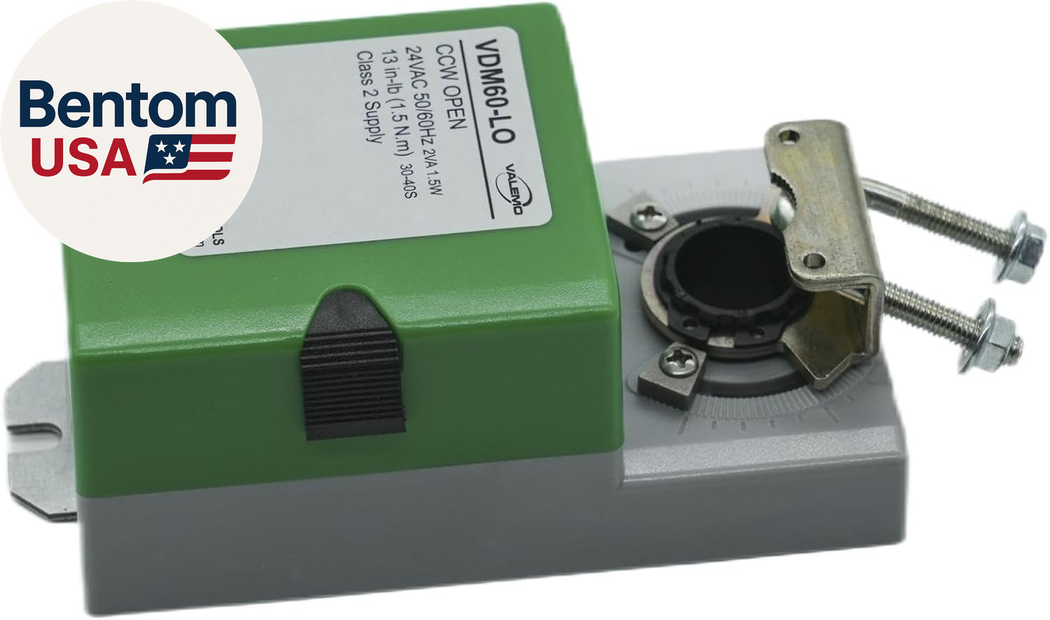 VDM60-LO HVAC Damper Actuator, 24VAC/DC On/Off, Floating Non-Spring Return