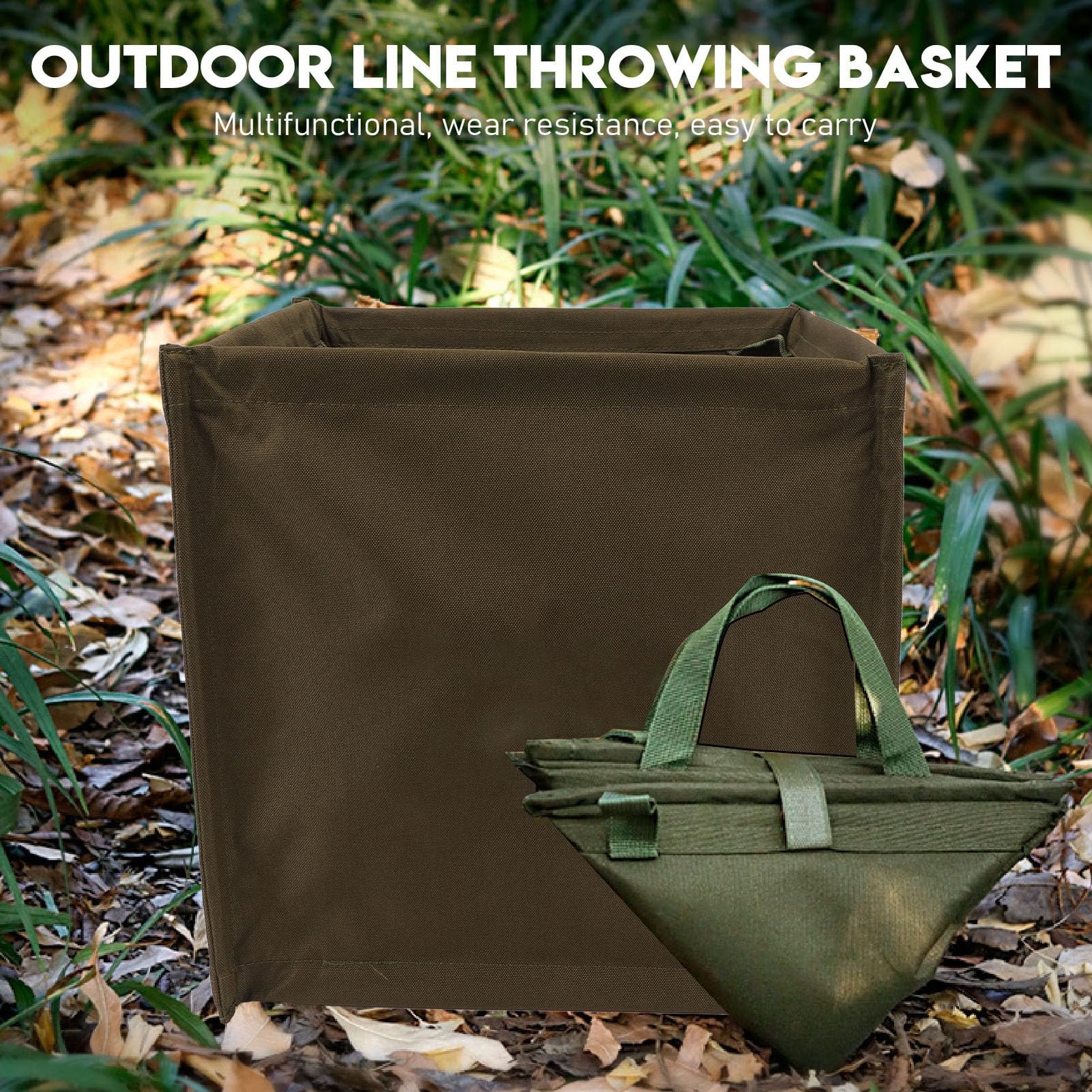 Arborist Throw Line Storage Cube, 33l Large Capacity Oxford Cloth Arborist Th…