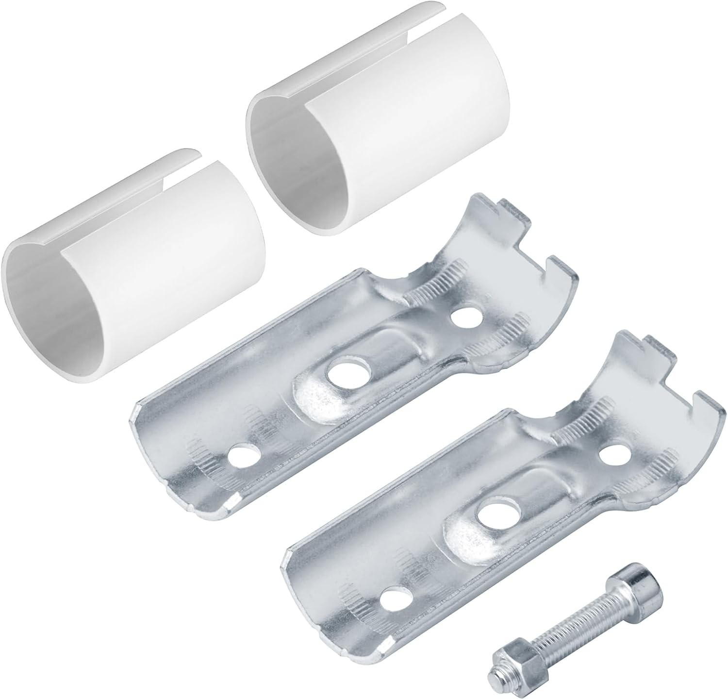 20 Sets 3/4″ EMT Conduit T Pipe Connector Tee Clamp Fittings with Shims