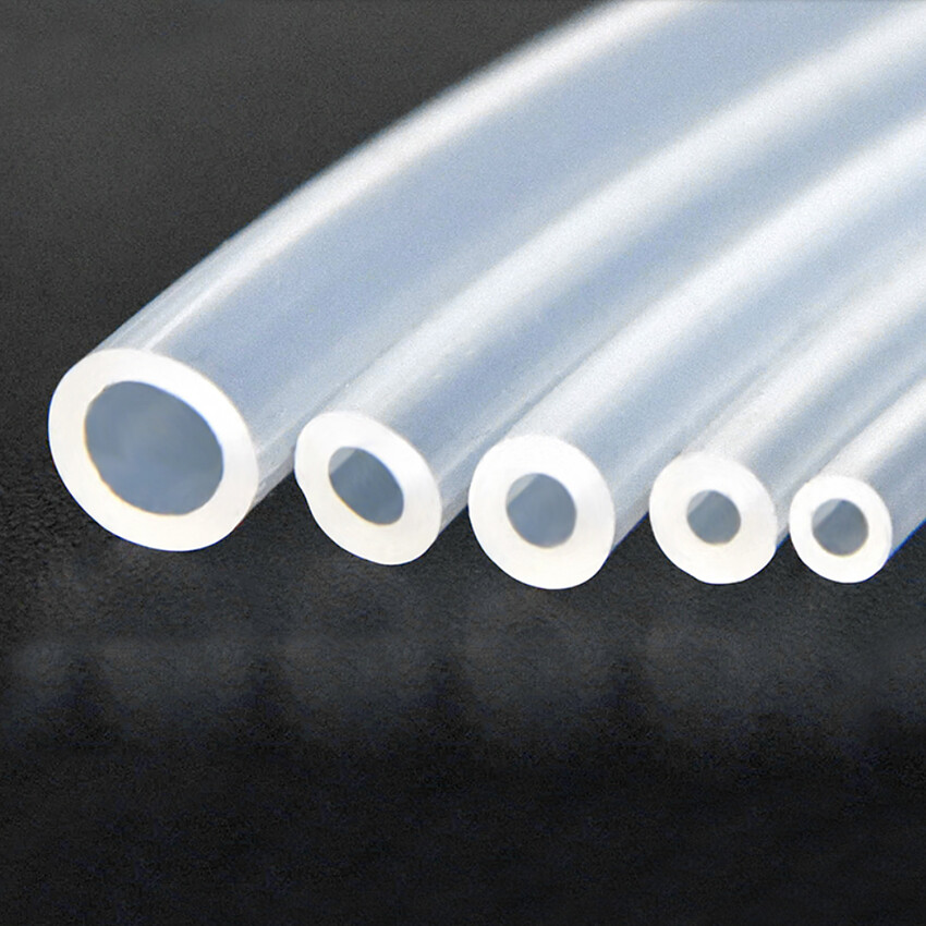 Food Grade Clear Silicone Rubber Hose Tubing Brew Hose ID 3mm OD 5mm Length 5M