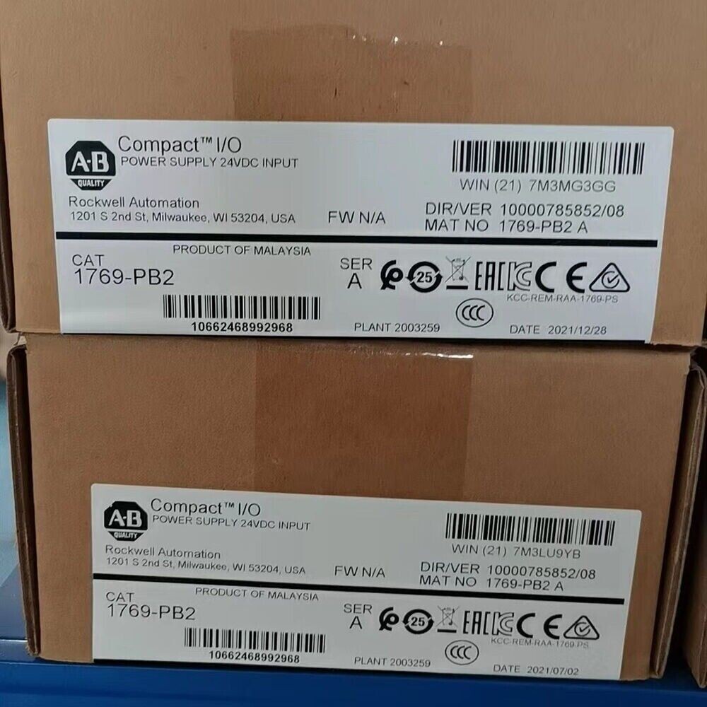 Sealed AB 1769-PB2 / A CompactLogix DC 2A/0.8A Power Supply 1769PB2 NEW