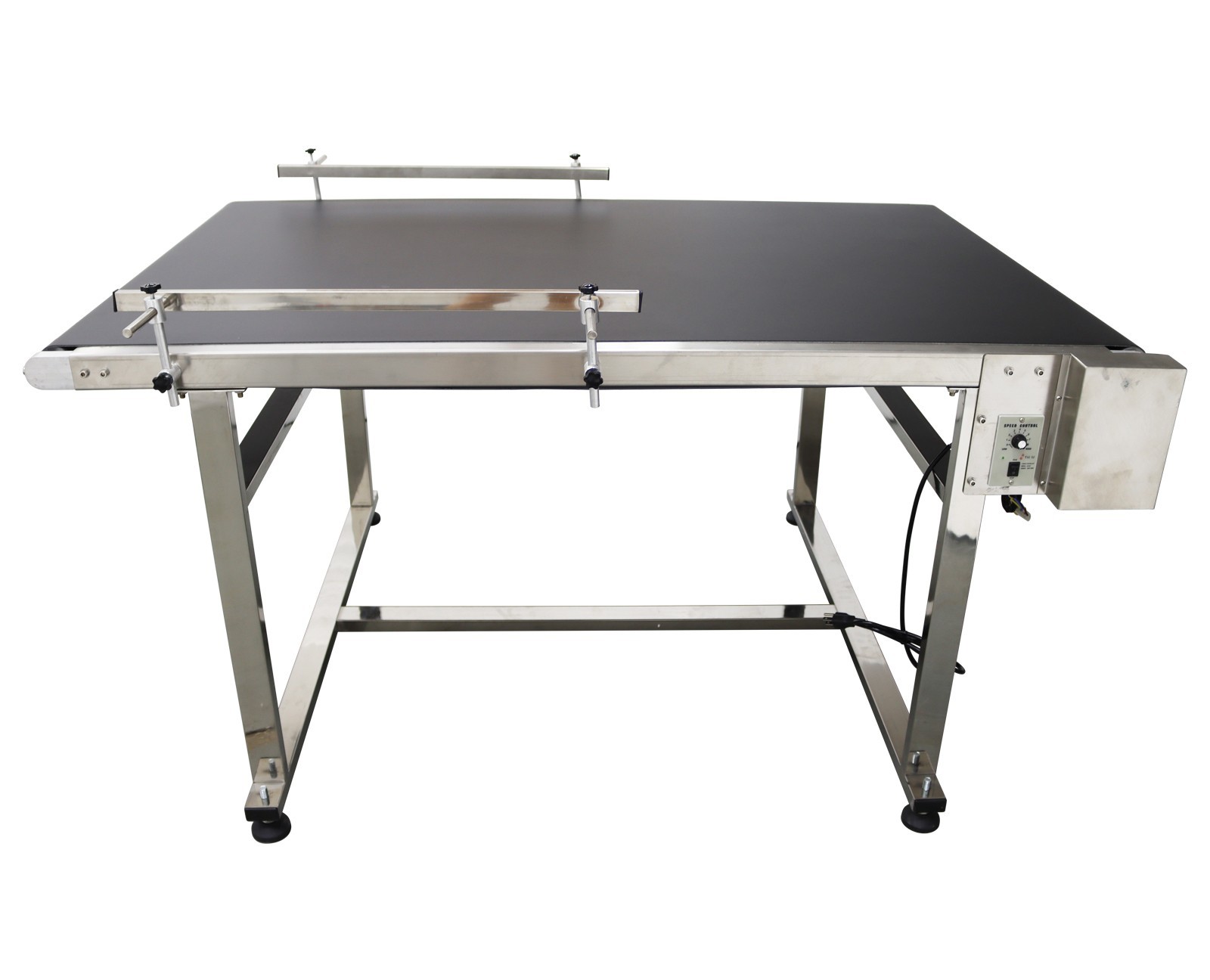 59″L*35.4″W Electric PVC Belt Conveyor Transport Machine Speed Adjustable 370W