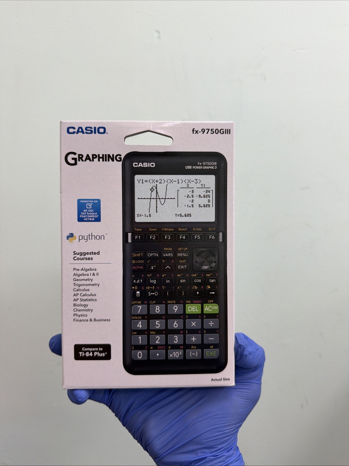 BRAND NEW Casio Graphing Calculator FX-9750G111 – Black – Sealed – FAST SHIP