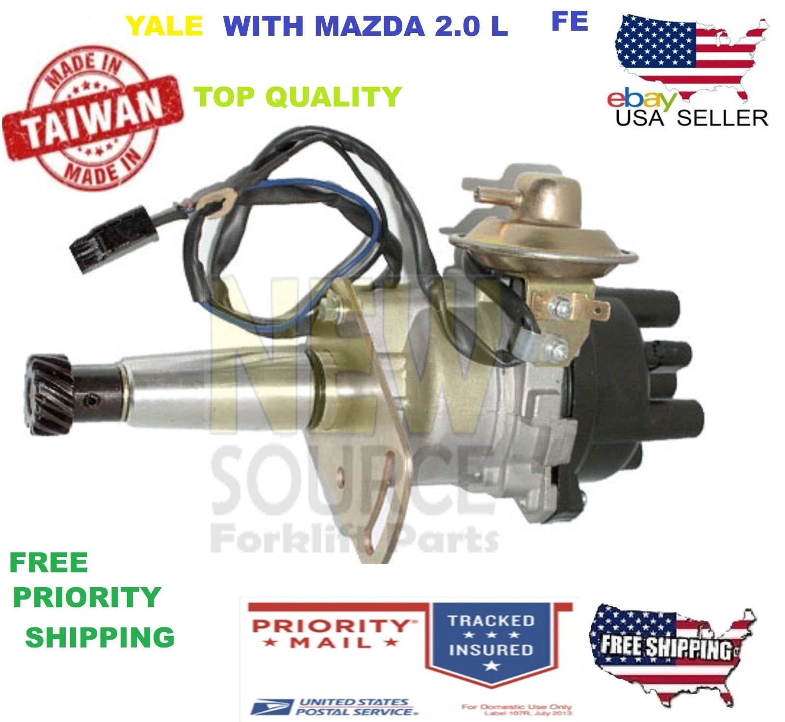 580001215 505960591 YALE HYSTER 1361849 NEW IGNITION DISTRIBUTOR DC011 TAIWAN
