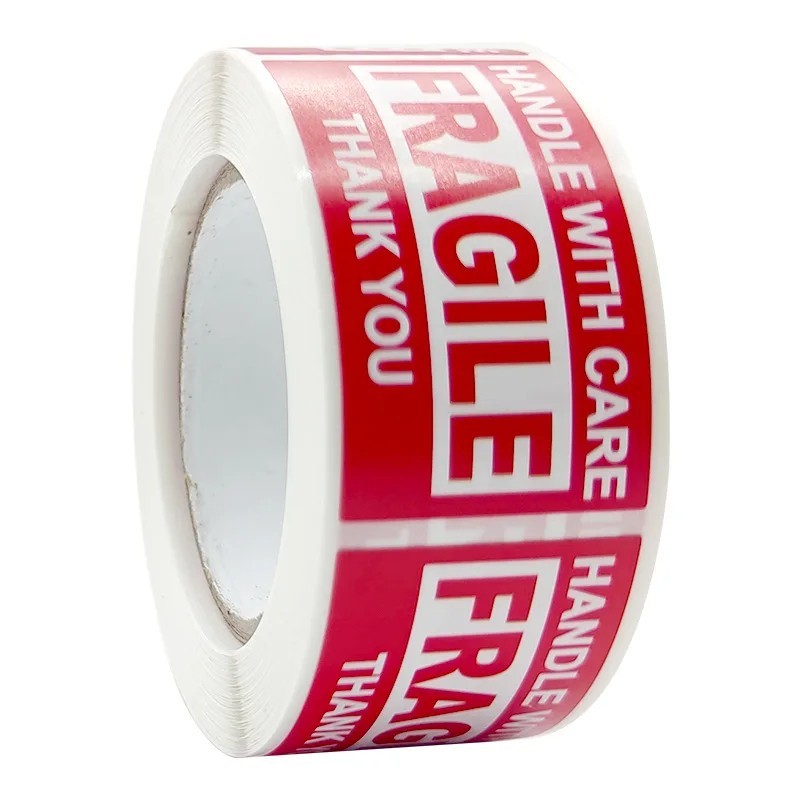 Fragile Stickers 1 Roll 250 2×3 Fragile Label Sticker Handle With Care Mailing